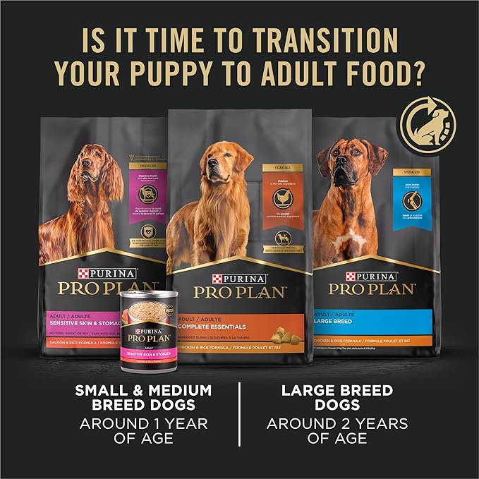 Purina Pro Plan Lamb and Rice Formula Dry Puppy Food, High Protein Healthy Dog Food, 18 lb. Bag