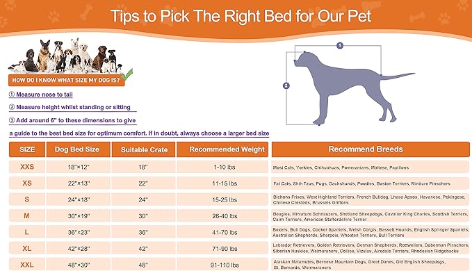 POCBLUE XL Dog Beds, Large Pet Bed for Crate, Washable Plush Dog Mat for Cages, Non-Slip Crate Pad for Outdoor/Indoor/Car Use, Comfy & Soft Kennel Pad for Dogs Up to 90 lbs, 41"x27", Brown