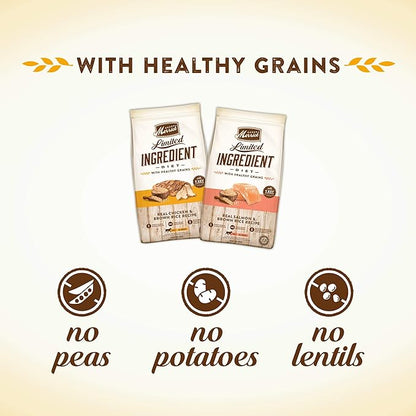 Merrick Limited Ingredient Diet Grain Free Dry Dog Food, Premium And Healthy Kibble, Salmon And Sweet Potato - 4.0 lb. Bag