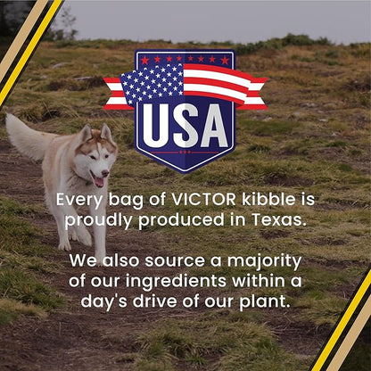 VICTOR Super Premium Dog Food – Multi-Pro Dry Canine Food – Gluten Free Dog Kibble with Beef, Chicken and Pork Protein for Normally Active Dogs – All Breeds and All Life Stages, 50 lb