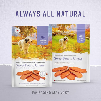 Caledon Farms Sweet Potato Chews for Dogs 9.3 OZ (Pack of 2)
