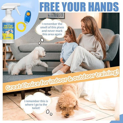 16oz Dog Behavior Correction Spray - Dog Not Here Pee - Training Aid Spray for Dogs - Easy-to-Use Spray for Marking Habits, Help Dogs Stop Marking in Your Home