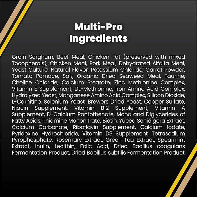 VICTOR Super Premium Dog Food – Multi-Pro Dry Canine Food – Gluten Free Dog Kibble with Beef, Chicken and Pork Protein for Normally Active Dogs – All Breeds and All Life Stages, 50 lb