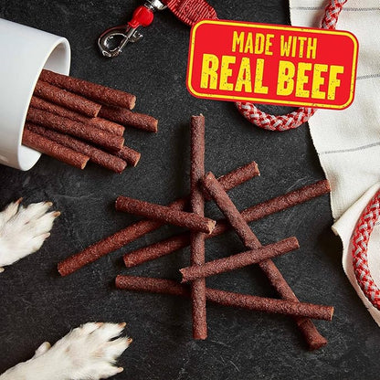 Pup-Peroni Dog Treats, Lean Beef Flavor, 22.5 Ounce, Made with Real Beef, 90% Fat Free (Pack of 2)