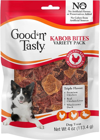 GOOD ‘N’ TASTY KABOB BITES, TREATS FOR DOGS