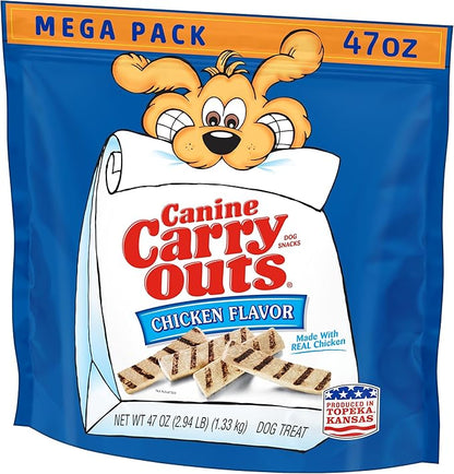 Canine Carry Outs Chicken Flavor Soft Dog Treats, 47 Oz. Bag