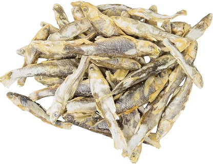 hotspot pets Freeze Dried Minnows Treats for Cats & Dogs (1 Pound Bag Over 400 PCS) Made in USA, All Natural, High Protein, Rich in Omega-3s, Grain-Free, Perfect for Training, Topper or Snack