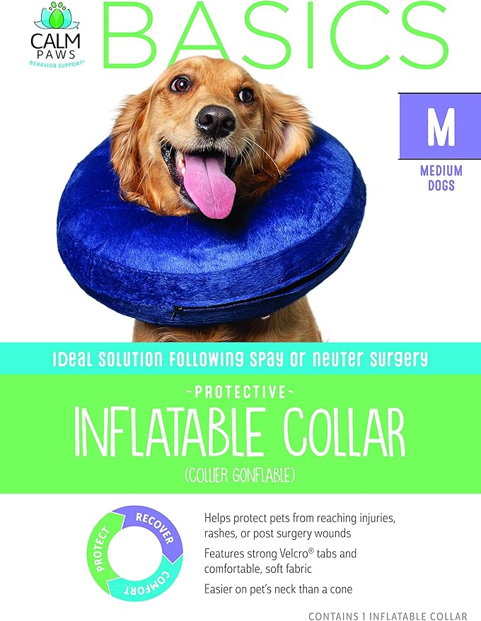 Calm Paws Basic Inflatable Collar Medium