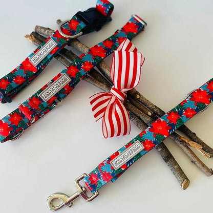 Lucky Love Dog - Adjustable Dog Collar with Easy Click Noel for Small Ones, Durable, & Comfortable for Male & Female Dogs, Pet Collar for Puppies & Adult Dogs - Noel, XS