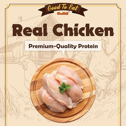 Gootoe Dog Treats, Chicken Jerky for Dogs - Premium Dog Training Treats; High-Protein, Gluten-Free, Hypoallergenic, Grain-Free, Chicken Sticks with Sweet Potato, 1.5 lb