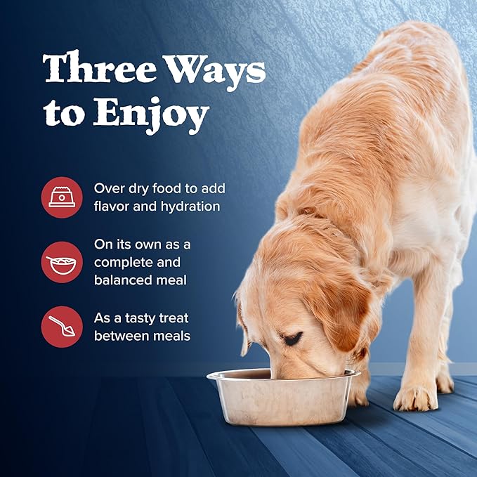 Blue Buffalo Wilderness Rocky Mountain Recipe Senior Wet Dog Food,High-Protein & Grain-Free,Made with Natural Ingredients,Red Meat Recipe,12.5-oz. Cans,(Pack of 24)