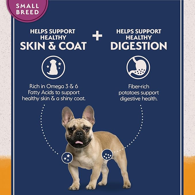 Natural Balance Limited Ingredient Small-Breed Adult Grain-Free Dry Dog Food, Reserve Duck & Potato Recipe, 12 Pound (Pack of 1)