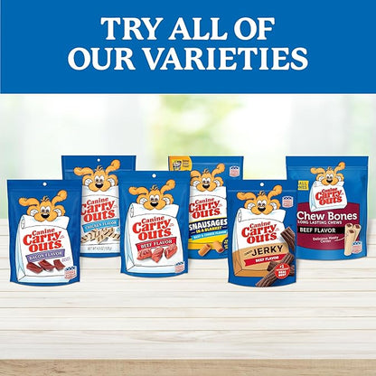Canine Carry Outs Dog Treats, Beef Flavor, 47 Ounce (Pack of 2)
