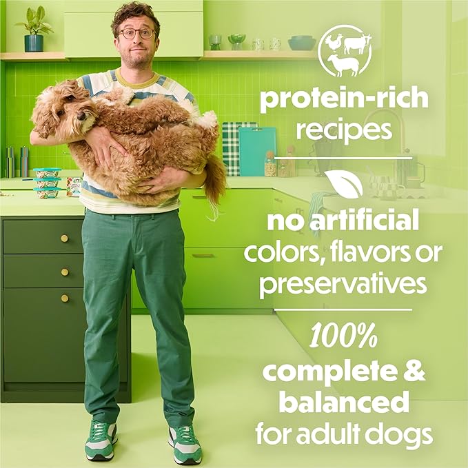 Purina Beneful Freshly Prepared Blends Wet Dog Food Variety Pack with Beef, Chicken, or Lamb Dog Food - (Pack of 12) 10 oz. Tubs