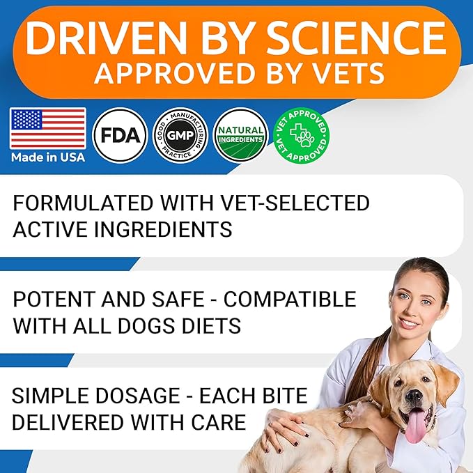 BARK&SPARK Dog Allergy Relief Soft Chews for Skin Health & Seasonal Allergies - Anti-Itch Supplement w/Omega-3, Quercetin & Bromelain Immune Treats for Dry Skin & Hot Spots - Chicken - 120ct