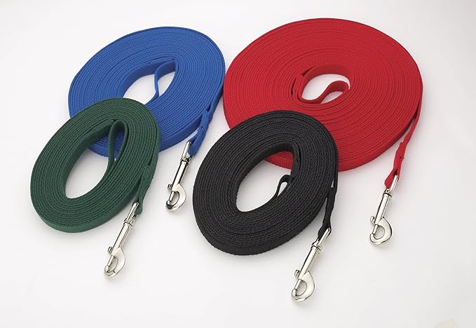 Guardian Gear Cotton Web Training Lead 15 Ft Black