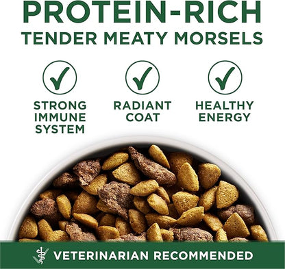 Purina One Small Breed Plus High-Protein Dog Food Lamb and Rice Formula Dry Dog Food - 15 lb. Bag