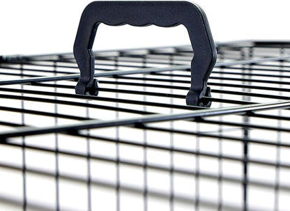 Carlson Secure and Compact Double Door Metal Dog Crate, Medium with Divider Panel