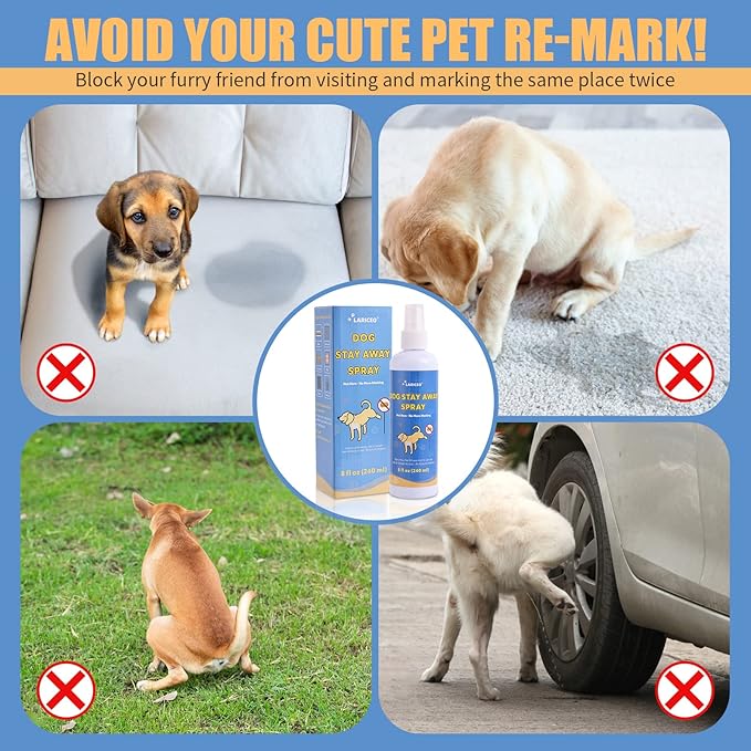 8 Oz Training Aid Spray for Dogs, Stop Unwanted Dog Marking Inside, Help Dogs Stop Marking in Your Home