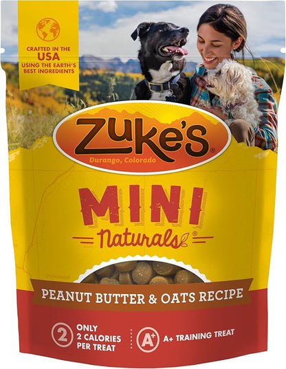 Zuke`s Mini Naturals Dog Treat Peanut Butter 1lb