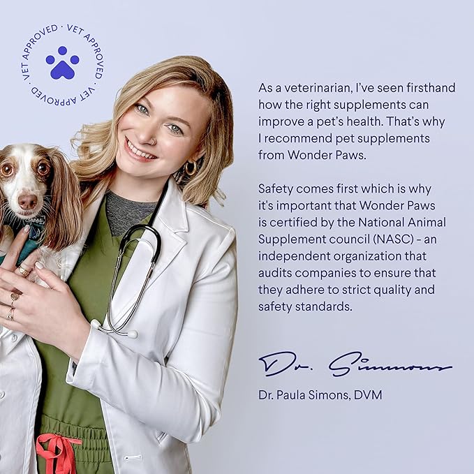 Wonder Paws Premium Kidney Support for Dogs – Cranberry Supplement for Dogs – Dog UTI Treatment – Supports Bladder, Detox, Urinary & Kidney Health – Liquid Kidney Supplement for Dogs 2 oz (60ml)