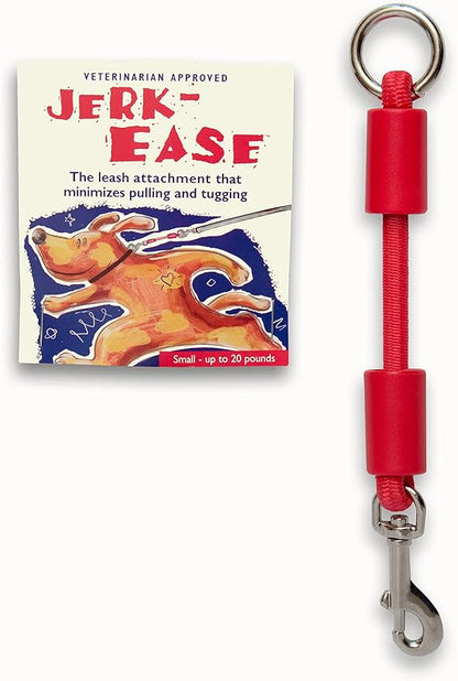 BUNGEE DOG LEASH EXTENSION – Patented Shock Absorber Attachment Protects You and Your Dogs – Works with ANY Leash & Collar or Harness – a MUST for Retractable Leashes – PICK SIZE/COLOR BELOW