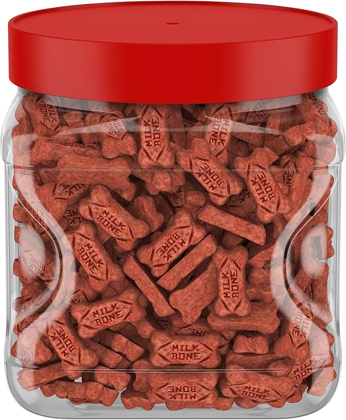 Milk-Bone Soft & Chewy Dog Training Treats Made with Real Filet Mignon, Mini Size, 18 Oz. Bag