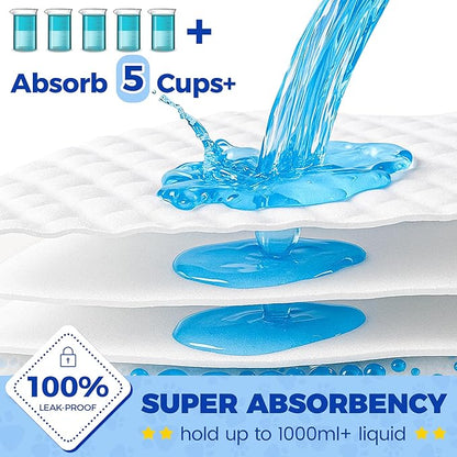 Dog Pee Pads Extra Large 28"x34" - 200 Pack Super Absorbent XLarge Puppy Pads 100 Count Leak-Proof Disposable XL Pet Potty Training Pads for Dogs, Puppies, Doggy