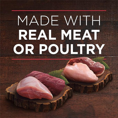 Purina ONE True Instinct Tender Cuts in Gravy with Real Turkey and Venison & with Real Chicken and Duck High Protein Wet Dog Food Variety Pack - 13 oz. Cans,(Pack of 24)