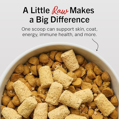 Stella & Chewy's Freeze-Dried Raw Surf & Turf Meal Mixers - Dog Food Topper and Mixer - Made with 95% Grass-Fed Beef & Wild-Caught Salmon - Perfect for Picky Eaters - Grain-Free - 3.5 oz