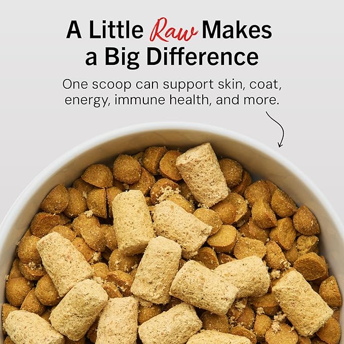 Stella & Chewy's Freeze-Dried Raw Chicken Meal Mixers- Dog Food Topper and Mixer - Made with 95% Cage-Free Chicken, Organs & Bone - Perfect for Picky Eaters - Grain-Free - 35oz