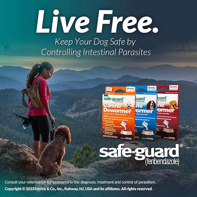 Pro-Sense Safe-Guard 4, Canine Dewormer for Dogs, 3-Day Treatment
