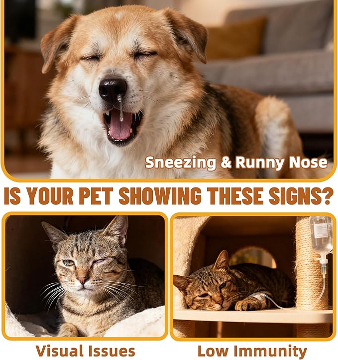 Just Try L-Lysine Powder Lysine for Cats Lysine Cat Immune Support for Dogs Lysine Supplement Cat Health Supplies 7 OZ