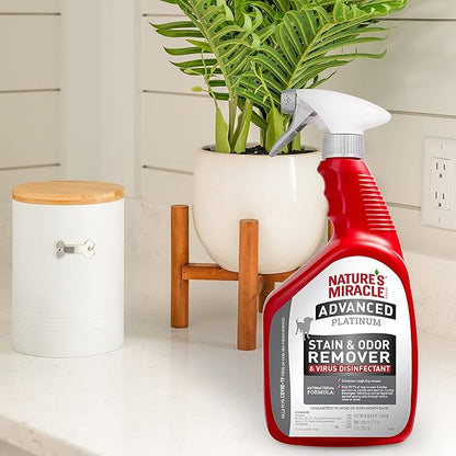 Nature’s Miracle Advanced Platinum Puppy Potty Training Spray, 16 Ounces, Dog Training Aid