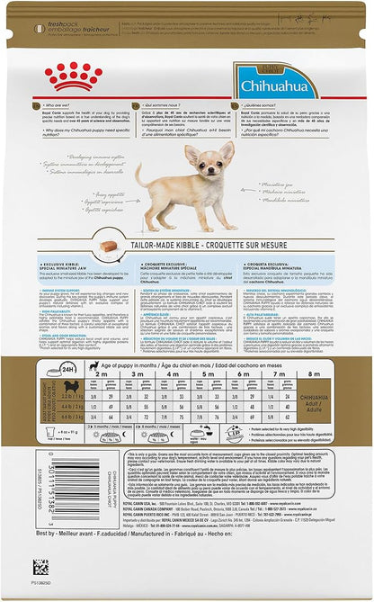 ROYAL CANIN Breed Health Nutrition Chihuahua Puppy Dry Dog Food,2.5 lb Bag,(Pack of 2)