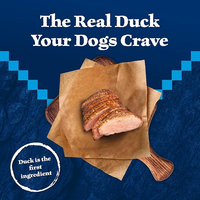 Blue Buffalo Wilderness Trail Treats High Protein Grain Free Dog Biscuits Crunchy Dog Treats, Duck Recipe, 36-oz Box