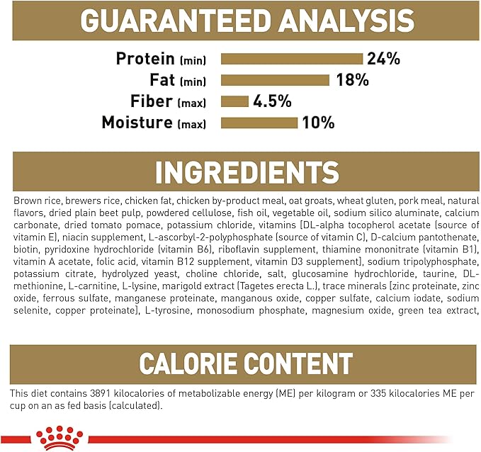 Royal Canin Breed Health Nutrition Boxer Adult Dry Dog Food, 30 lb Bag