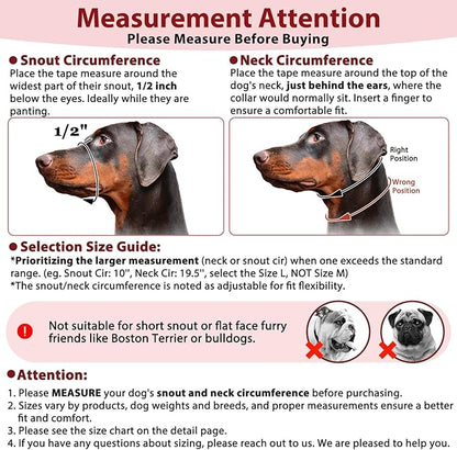 BARKLESS Soft Dog Head Collar, Patented Padded No Pull Head Halter, Training Nose Leash with Safety Link for Medium Large Dogs, Adjustable Muzzle Leash, Easy Control for Walking (XL, Red)