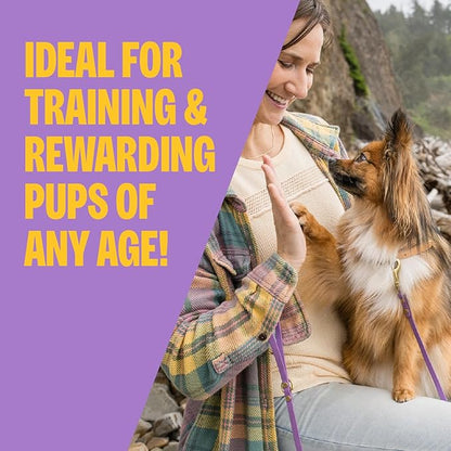 Wellness Puppy Treats, Natural, Training Treat, Grain Free, Crunchy Chicken & Carrot (6 Ounce Bag)