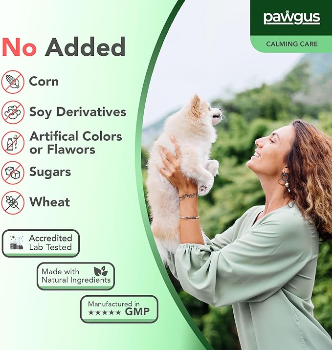 Calming Care Supplement for Dogs Canine 30 Sachets - Anxiety Relief and Stress Management, Relaxation Support, Emotional Stability, Sleep Quality Support, Long-Lasting Freshness