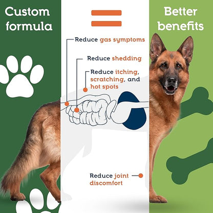 Pet Ultimates Probiotics for Dogs – 22-Species Dog Probiotics for Digestive Support & Antibiotics Recovery – Skin and Coat Supplement, Enhances Vitality – Dog Health Supplies (2 Pack)