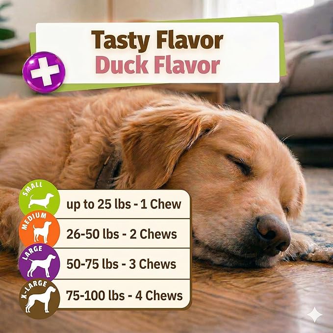 Pet Naturals Daily Probiotic Soft Chews for Dogs, Digestive and Immune Support Supplement, 1 Billion CFU Per Chew, Duck, 160 Count