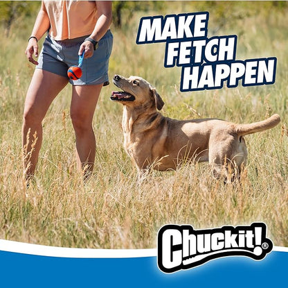 Chuckit! Ultra Tug Dog Toy, Medium Fetch and Dog Ball Tug Toy for Dogs 20-60 Pounds