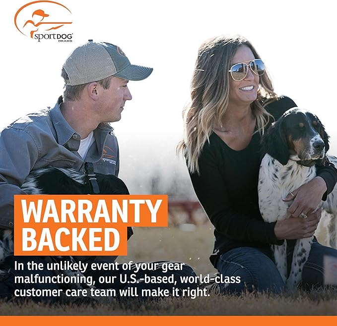 SportDOG Brand YardTrainer 100 Remote Trainer for Dogs Shock Collar with Remote, Waterproof, Submersible Up to 25 Ft, DryTek Technology, Trainer with Shock, Vibrate, and Tone