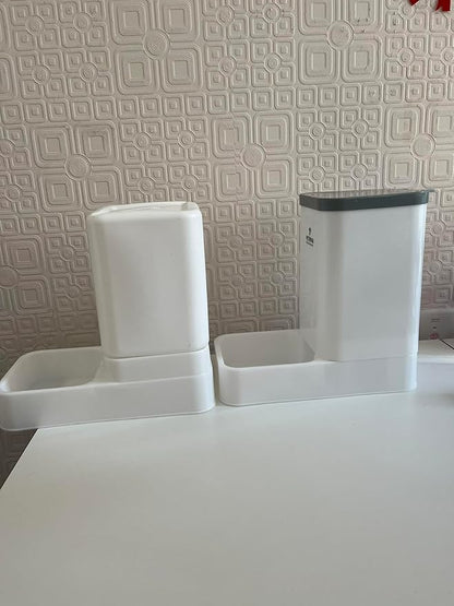 Automatic Pet Feeders Automatic Dog Food and Water Dispenser Water Dispenser for Dogs Gravity Water Dispenser Cat Feeders Automatic Cat Food Dog Water and Food Dispenser Gravity Pet Water Dispenser