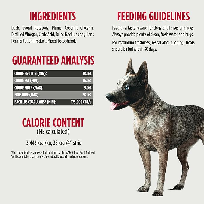 Nulo Premium Jerky Strips Dog Treats, Grain-Free High Protein Jerky Strips made with BC30 Probiotic to Support Digestive & Immune Health