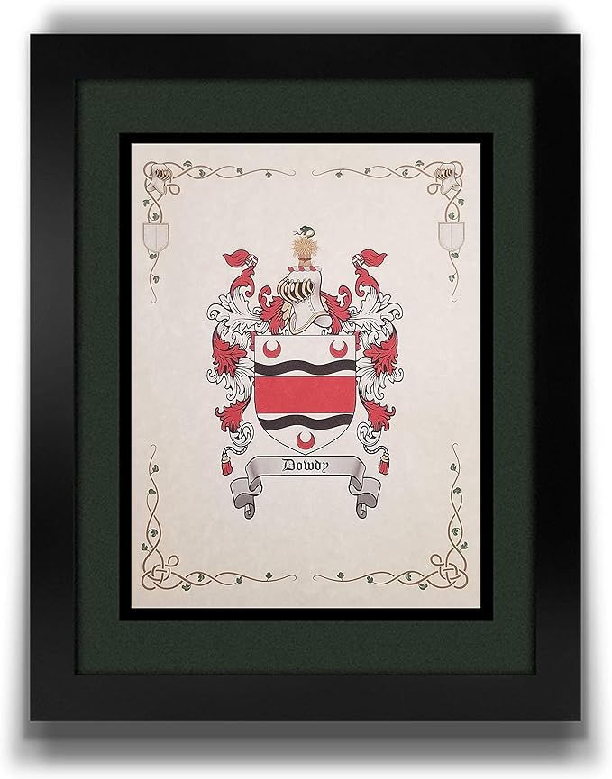 Mr Sweets Van Wormer Coat of Arms, Family Crest 8.5x11 Print - Surname Origin: Dutch Holland The Netherlands