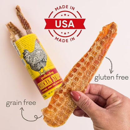 Polka Dog Bakery Chicken Strip Jerky Dog Treat, 2-Pound