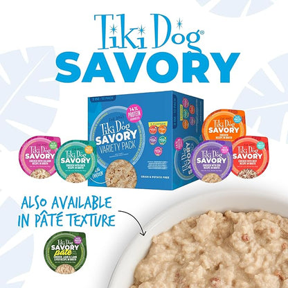 Tiki Dog® Savory Variety Pack, 3 oz Cups (10 Count)