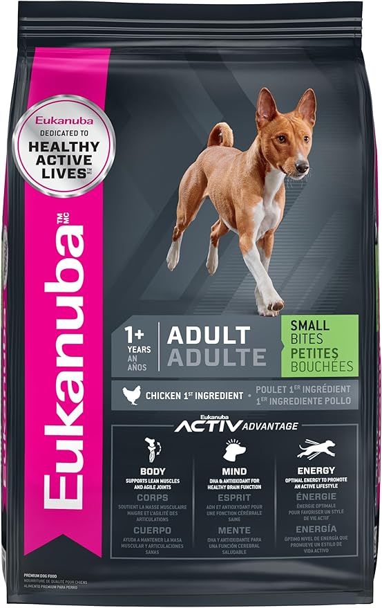Eukanuba Adult Small Bites Dry Dog Food, 16 lb Bag